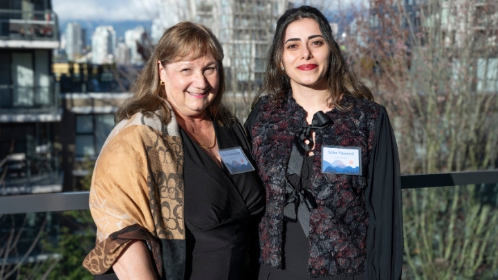Kris Gustavson and Saba Yassemi