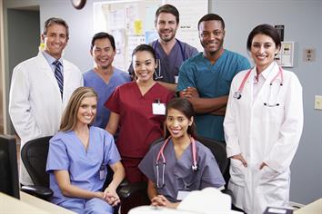 assisting medical staff