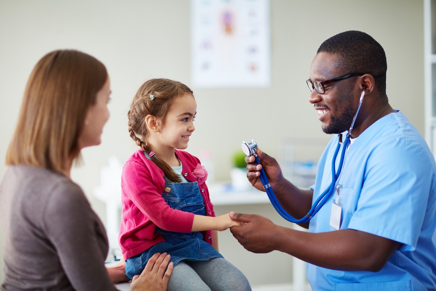 Doctor and patients