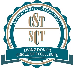 Canadian Society of Transplantation Living Donor Circle of Excellence