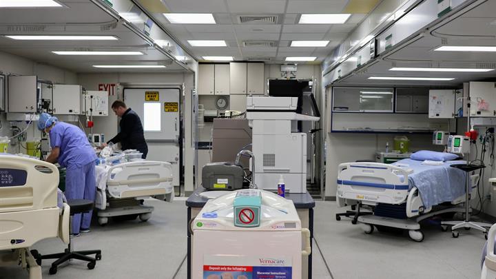 Mobile Medical Unit interior while set up at Abbotsfor Regional Hospital