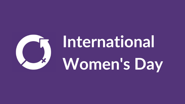 International women's day graphic