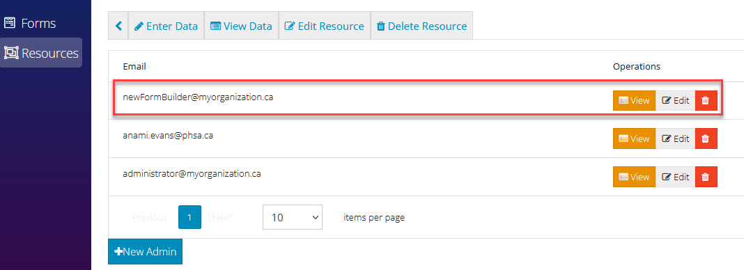 screen shot: how to add a user step 7